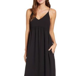 Gibson x Hi Sugarplum Palm Springs Maxi Dress Black Size Medium